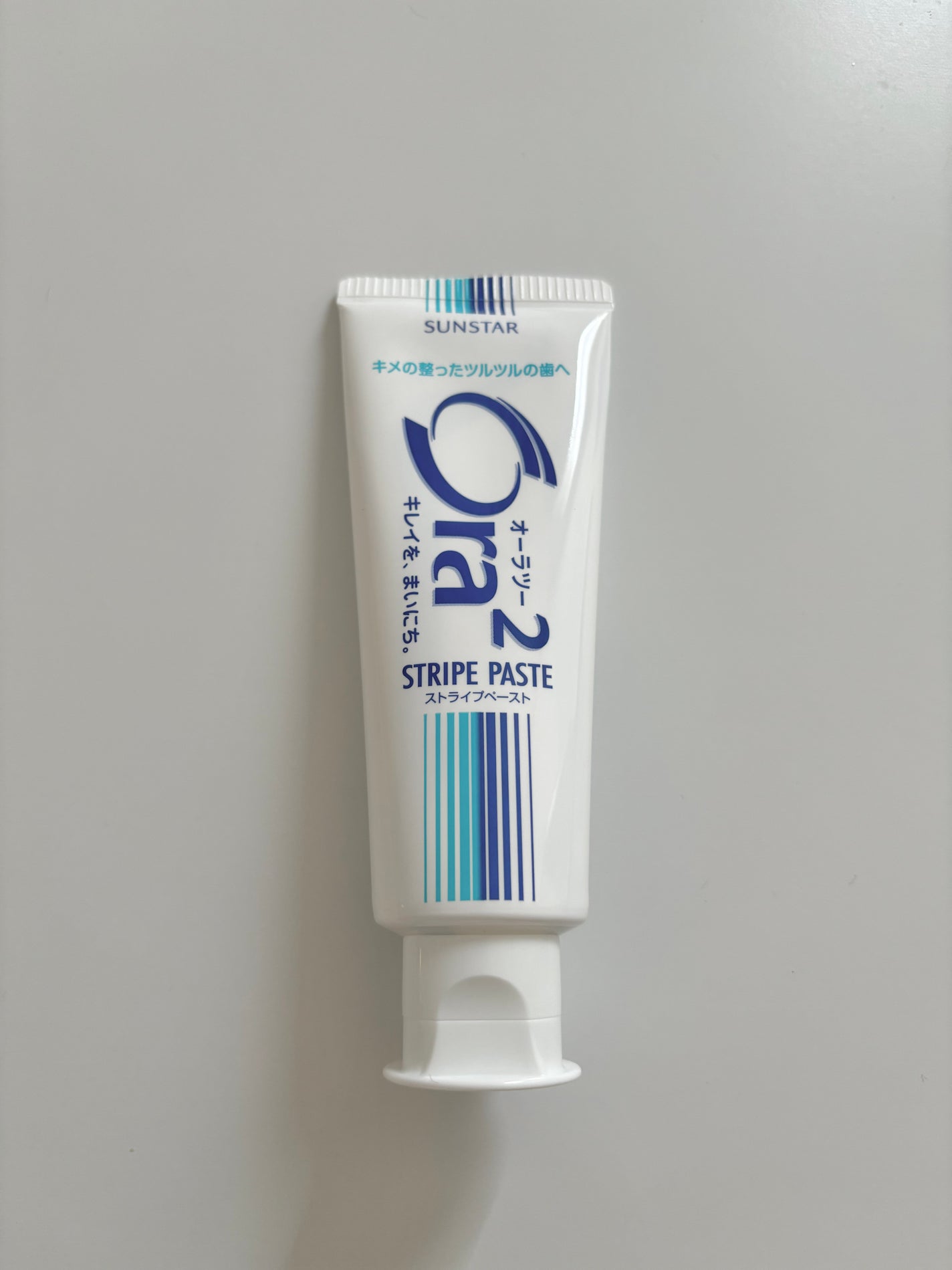 ストライプペースト/オーラツー/歯磨き粉を使ったクチコミ(1枚目)