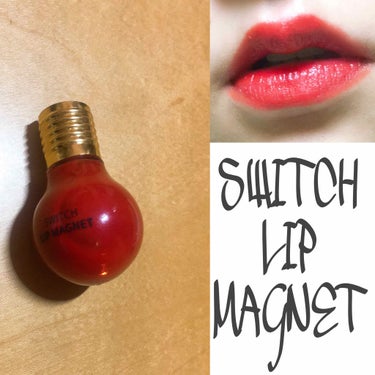 switch lip magnet 05
I am fox

まず見た目がかわいい。すごい。

色は05番 心臓爆発 キュートピンクだそうですが、朱色って感じの色味です。
でもこれはこれでかわいいです。