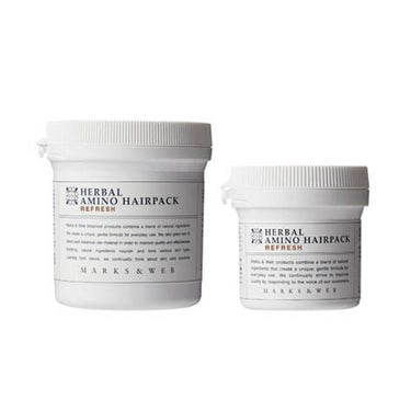 ハーバルアミノヘアパック リフレッシュ MARKS&WEB