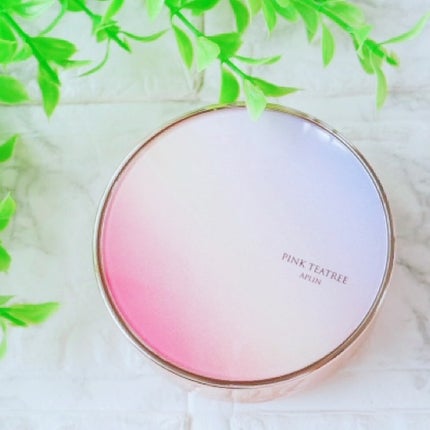 ピンクティーツリーカバーアップグロウクッション/APLIN/クッションファンデーションを使ったクチコミ(3枚目)