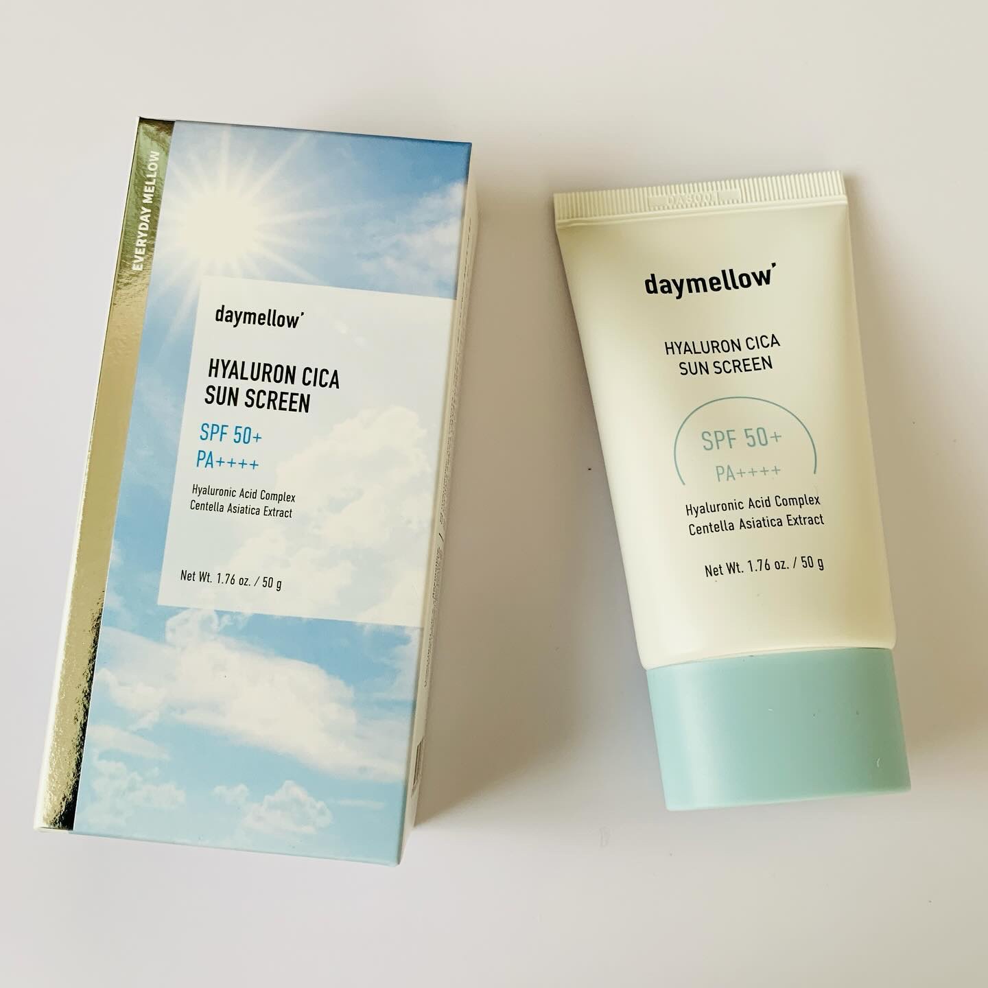 ヒアルロンシカサンスクリーン/daymellow’/日焼け止めクリームを使ったクチコミ（2枚目）