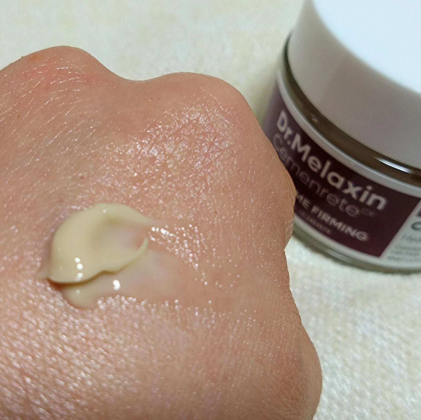 Cemenrete Calcium Intense Cream/Dr.Melaxin/フェイスクリームを使ったクチコミ(9枚目)