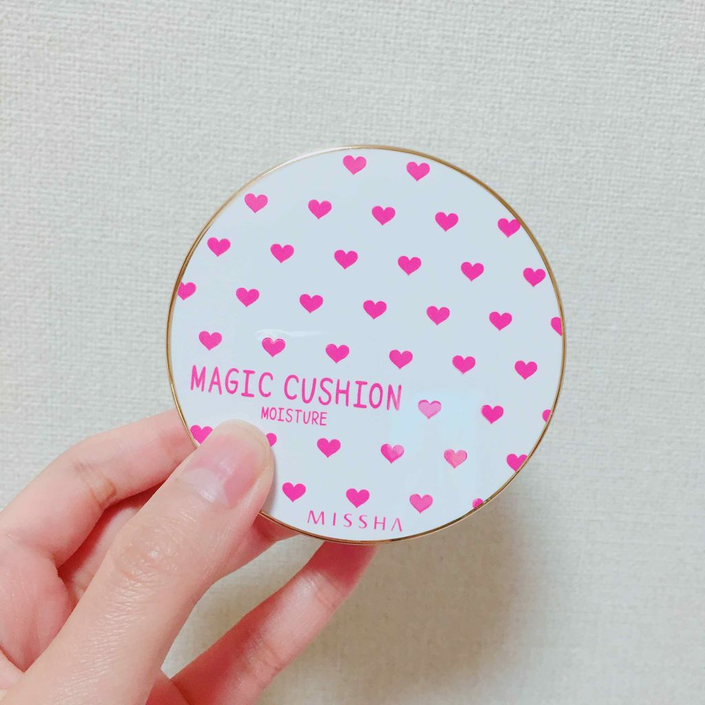 M クッション ファンデーション(モイスチャー)/MISSHA/クッションファンデーションを使ったクチコミ(1枚目)
