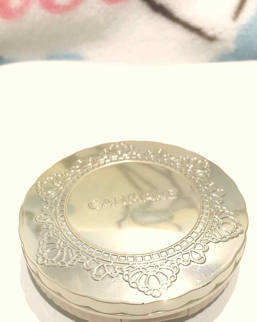 【旧品】マシュマロフィニッシュパウダー/キャンメイク/プレストパウダーを使ったクチコミ(1枚目)