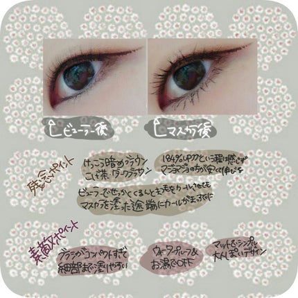 プレミアム ロング&セパレートマスカラ/Leanani/マスカラを使ったクチコミ(2枚目)