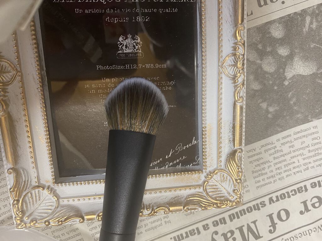 ファンデーションブラシ N/RMK/メイクブラシを使ったクチコミ（3枚目）