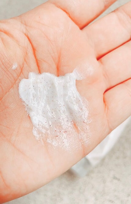 マイルドスクラブ洗顔フォーム/無印良品/スクラブ・ゴマージュを使ったクチコミ(3枚目)