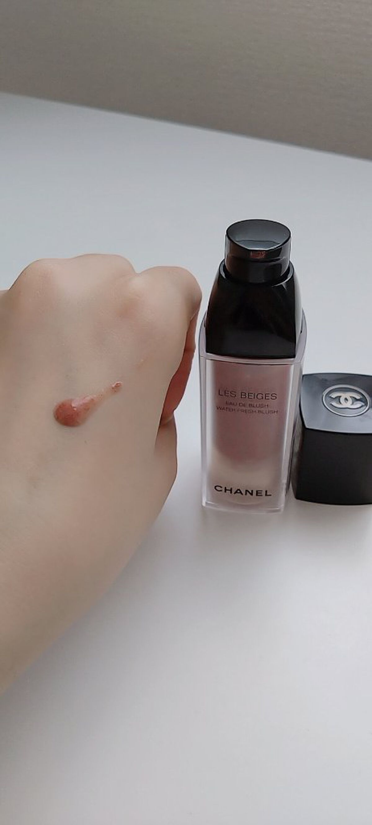 レ ベージュ オー ドゥ ブラッシュ/CHANEL/リキッドチークを使ったクチコミ（2枚目）