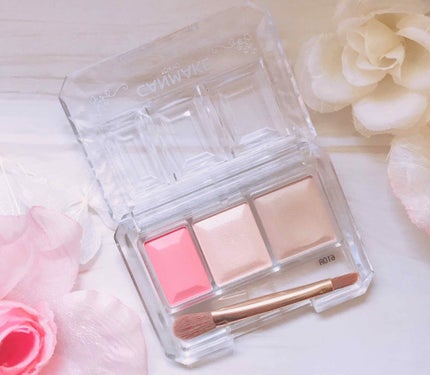 シークレットカラーアイズ/キャンメイク/アイシャドウパレットを使ったクチコミ(2枚目)