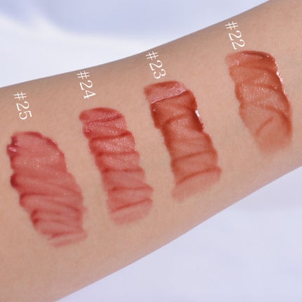 ジューシーラスティングティント/rom&nd/リップティントを使ったクチコミ(3枚目)