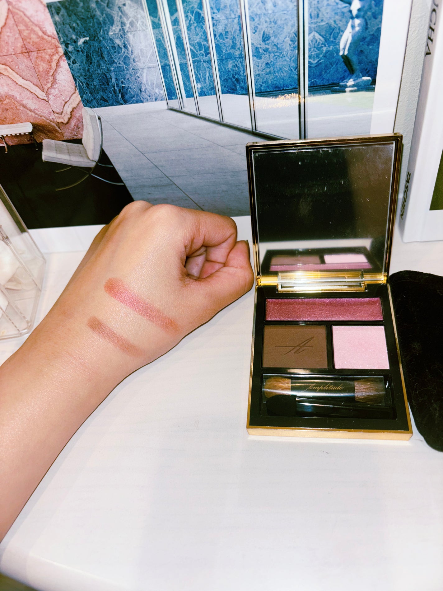 コンスピキュアス アイズ/Amplitude/アイシャドウパレットを使ったクチコミ(3枚目)