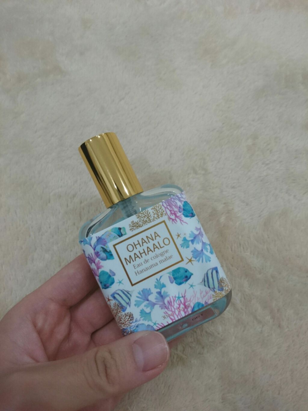 OHANA MAHAALO オハナ・マハロ オーデコロン  <ハナウマ マラエ>のクチコミ「オハナマハロのコロンやっと購入しましたー
これで3つ目✨

“ハナウマ マラエ”という香りです.....」（2枚目）