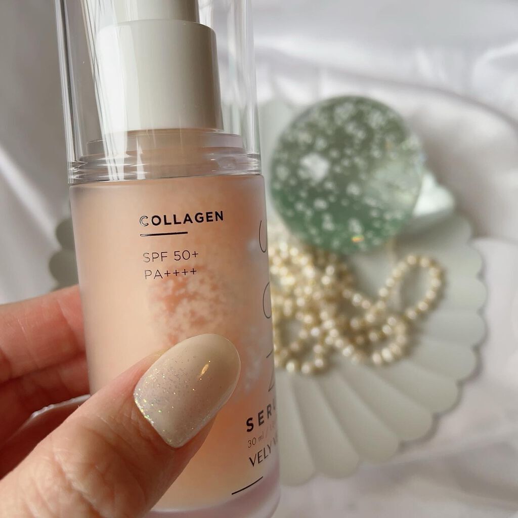ハリケアコラーゲンサンセラム/VELY VELY/日焼け止めジェルを使ったクチコミ（2枚目）