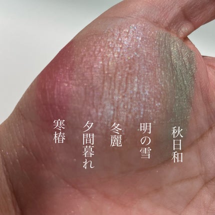 オーラデュウ プリズム イルミネーター ピコ/SHISEIDOザ・メーキャップ/単色アイシャドウを使ったクチコミ(2枚目)