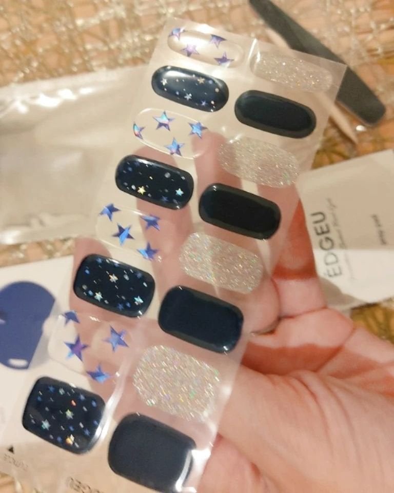 EDGEU ジェルネイルシール/EDGEU/ネイルシールを使ったクチコミ(2枚目)