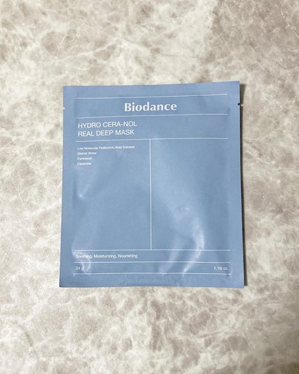 ハイドロセラノールリアルディープマスク/Biodance/シートマスク・パックを使ったクチコミ(1枚目)