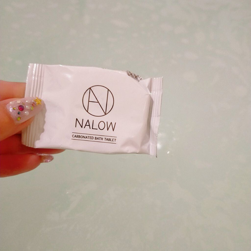 炭酸ソルト入浴料/NALOW/炭酸系入浴剤を使ったクチコミ(4枚目)