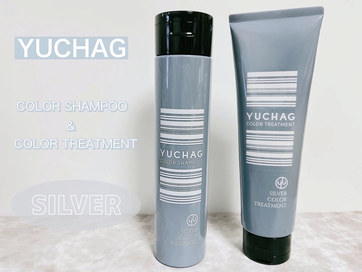 ユチャ　カラーシャンプー/カラートリートメント/YUCHAG/市販シャンプーを使ったクチコミ（1枚目）