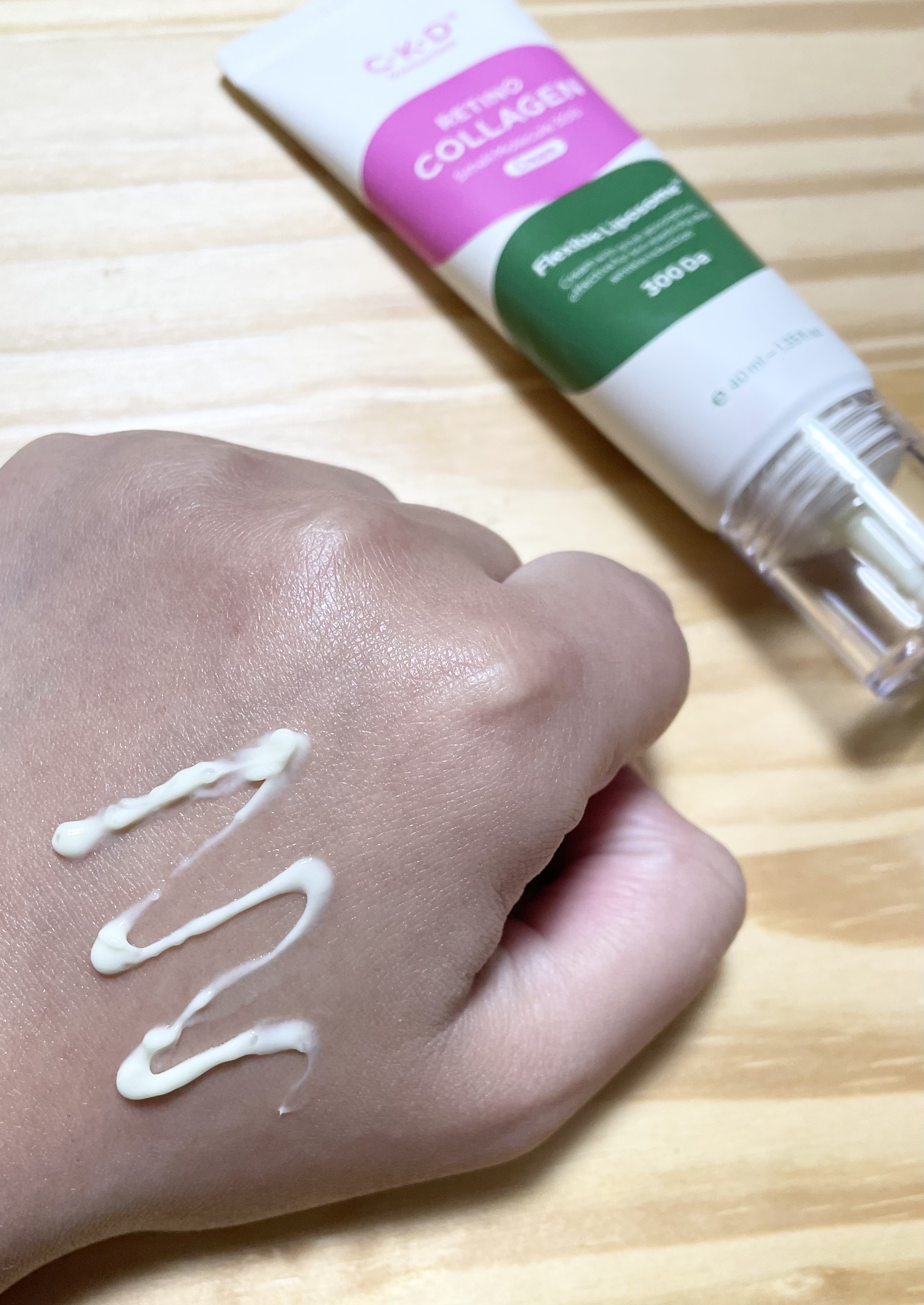 レチノコラーゲン低分子300クリーム/CKD/フェイスクリームを使ったクチコミ（2枚目）