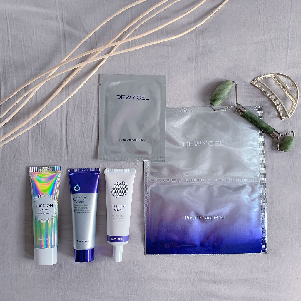 フィルタリングクリーム/DEWYCEL/日焼け止めクリームを使ったクチコミ（2枚目）