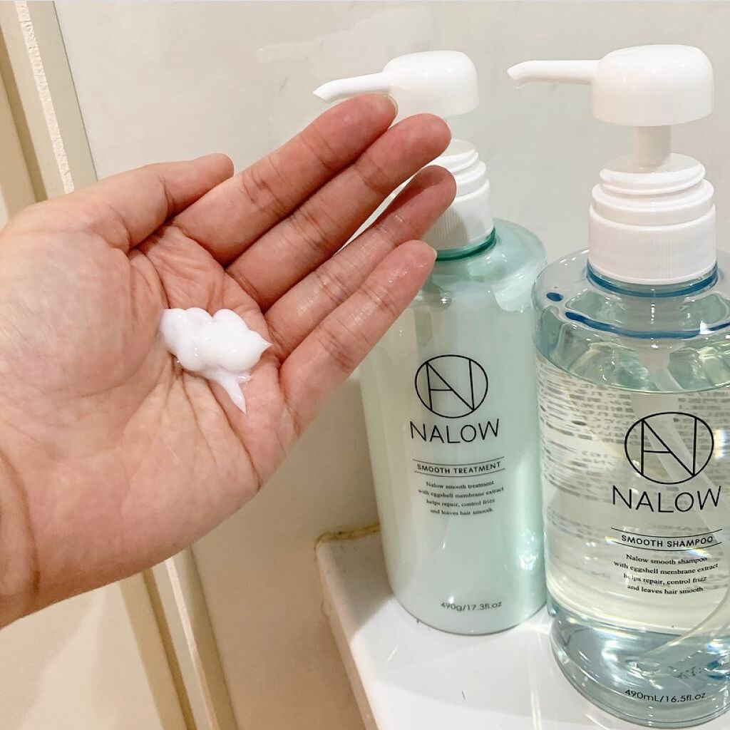 スムースシャンプー/トリートメント/NALOW/市販シャンプーを使ったクチコミ(3枚目)