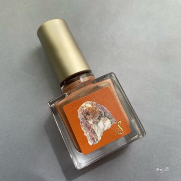  nail S(ネイルエス)  ネイルエスのクチコミ「ネイルエス 
tangerine quartz(限定色)
価格:2200円(税込)

落ち着い.....」（2枚目）