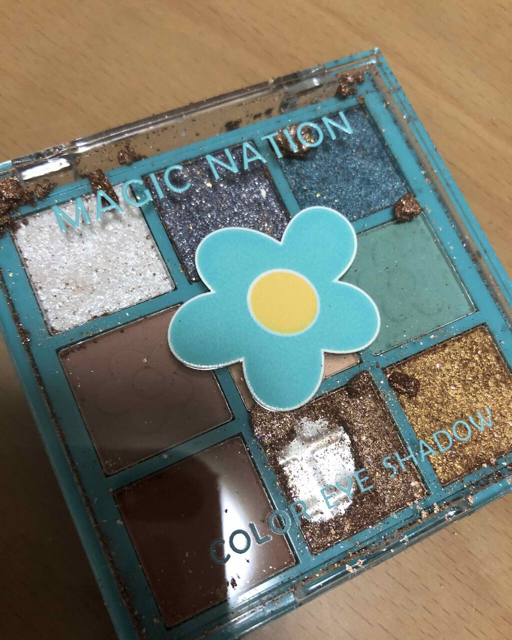 カラーアイシャドウ/MAGIC NATION/アイシャドウパレットを使ったクチコミ(2枚目)