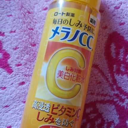 薬用しみ対策 美白化粧水/メラノCC/化粧水を使ったクチコミ(1枚目)