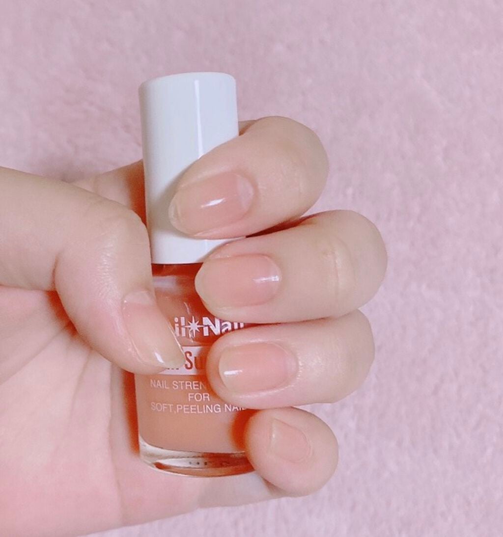 ネイルサポート ピンク/ネイルネイル/ネイルベースコートを使ったクチコミ(2枚目)