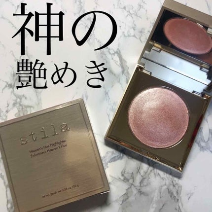 Heaven's Hue highlighter/stila/パウダーハイライトを使ったクチコミ(1枚目)