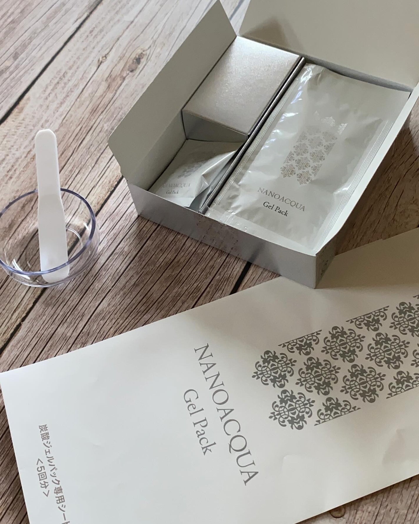 炭酸ジェルパック/NANO ACQUA/洗い流すパック・マスクを使ったクチコミ(1枚目)