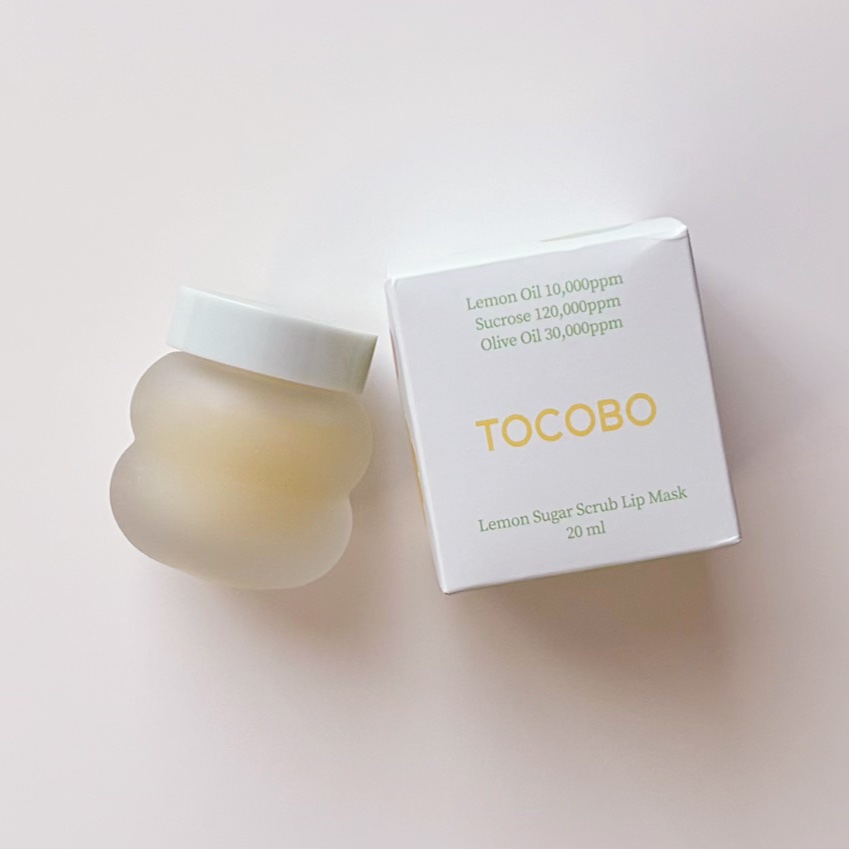 レモンシュガースクラブリップマスク/TOCOBO/リップスクラブを使ったクチコミ（1枚目）