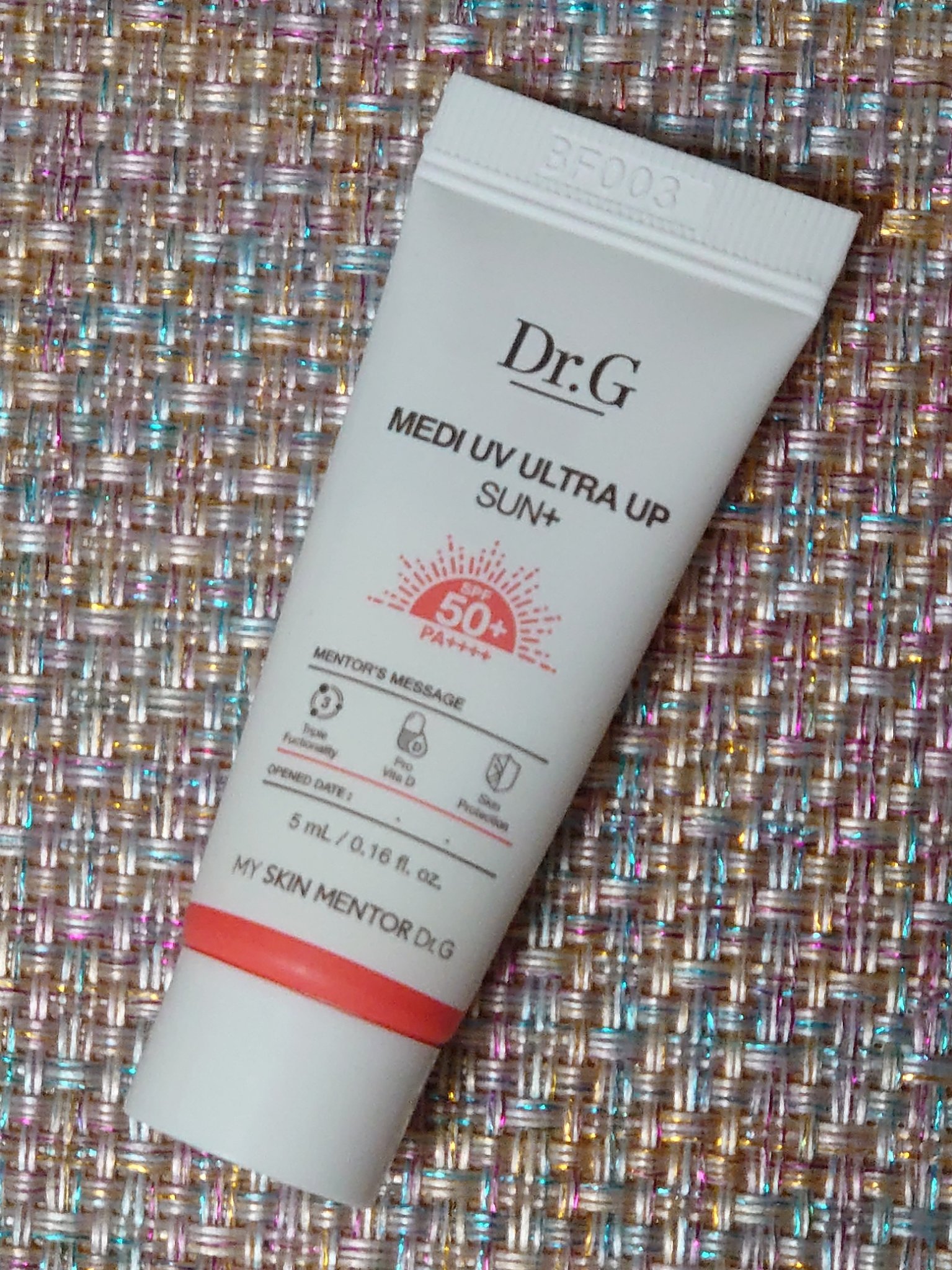 メディUVウルトラアップサンプラス/Dr.G/日焼け止めクリームを使ったクチコミ（1枚目）