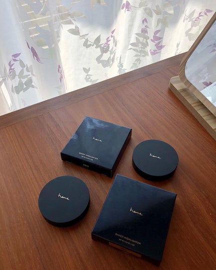 ベイクドハイライター/heme/パウダーハイライトを使ったクチコミ(6枚目)