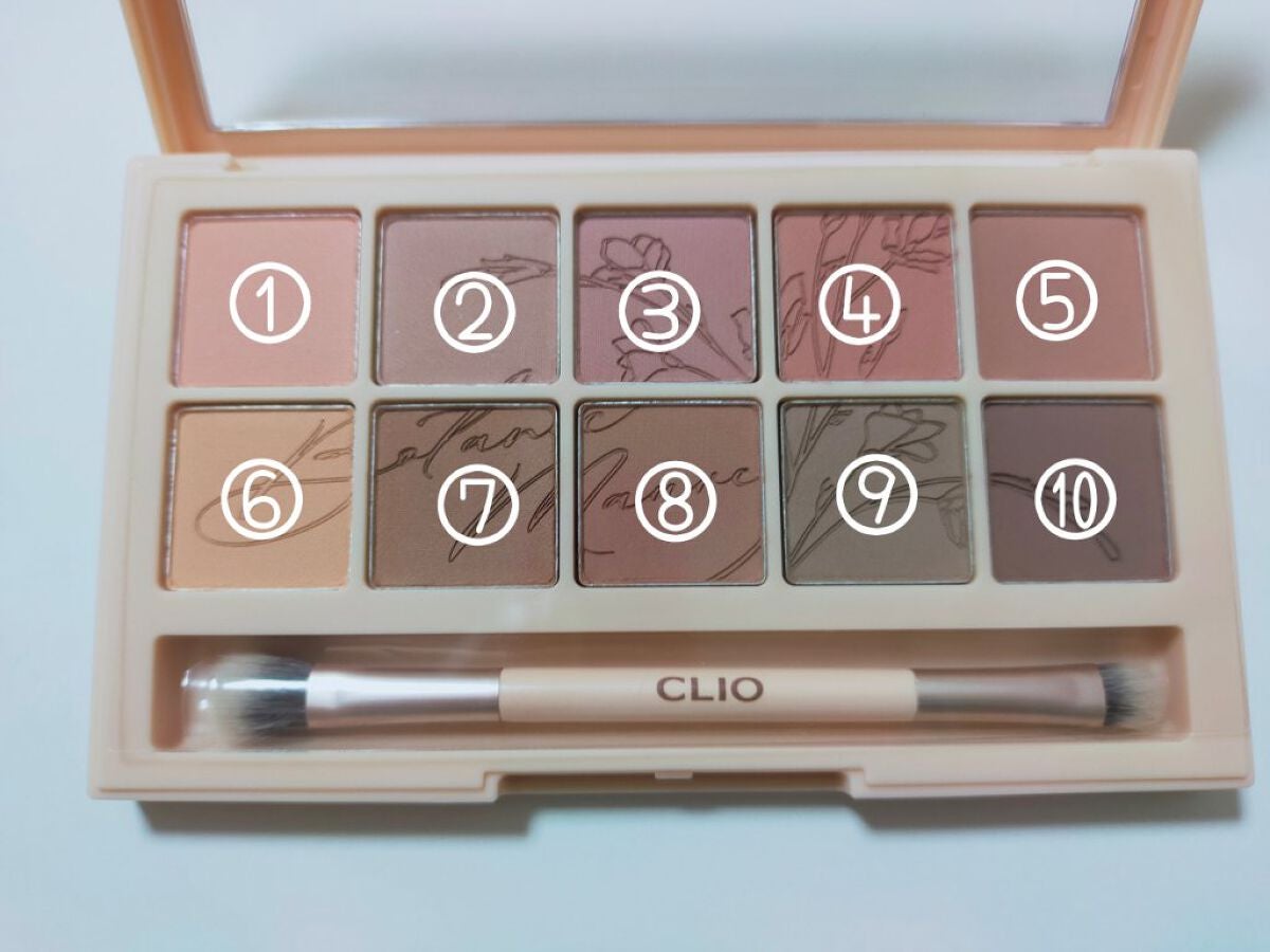 プロ アイ パレット/CLIO/アイシャドウパレットを使ったクチコミ(3枚目)