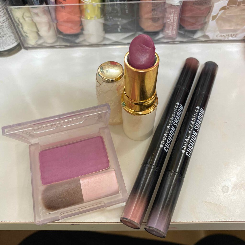 【旧品】パウダーチークス/キャンメイク/パウダーチークを使ったクチコミ(1枚目)