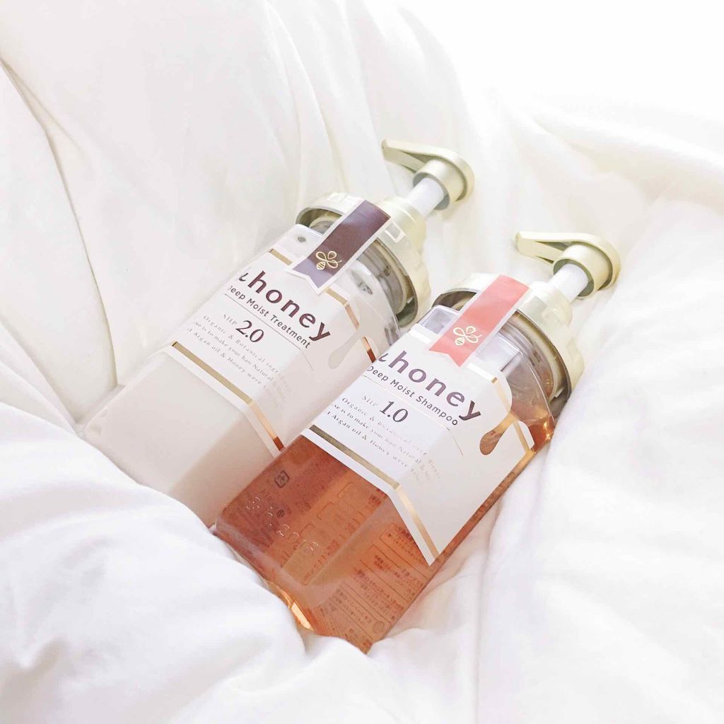 ディープモイスト シャンプー1.0/ヘアトリートメント2.0/&honey/市販シャンプーを使ったクチコミ(1枚目)