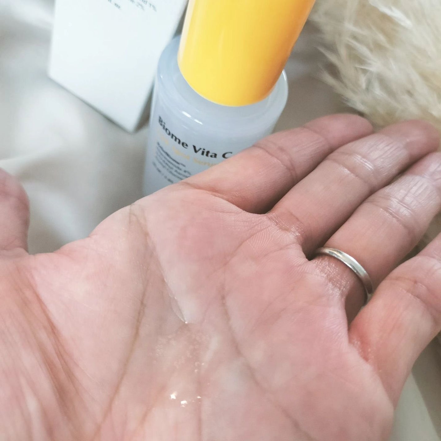 バイオームビタCダークスポットセラム/UIQ/美容液を使ったクチコミ(2枚目)