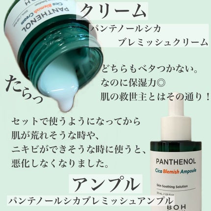 ダーマインテンシブシカパンテノールブラミッシュクリーム/BIOHEAL BOH/フェイスクリームを使ったクチコミ(2枚目)
