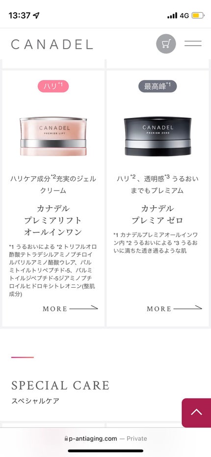 カナデル プレミアバランサー /CANADEL/オールインワン化粧品を使ったクチコミ(3枚目)