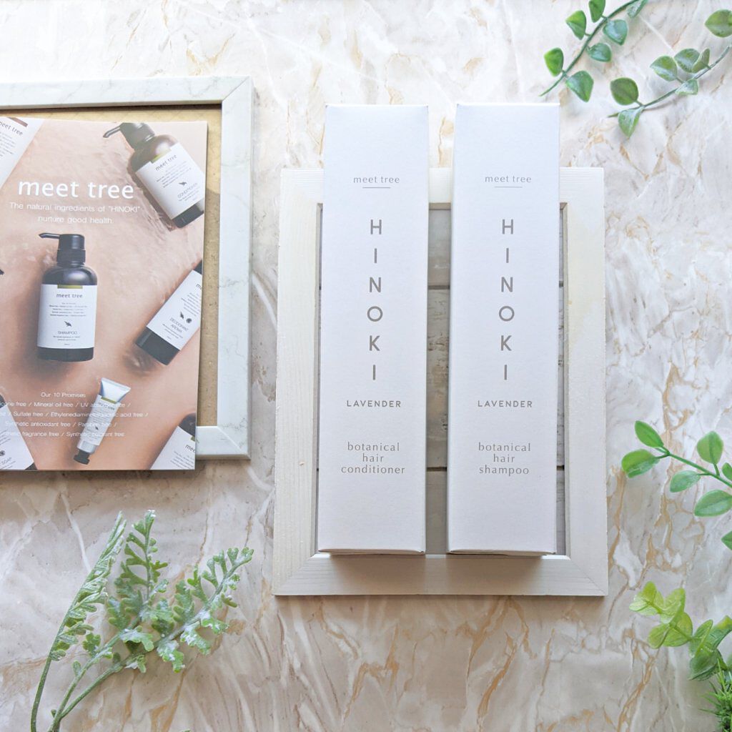 HINOKI×LAVENDERシャンプー・コンディショナー/meet tree/市販シャンプーを使ったクチコミ（2枚目）