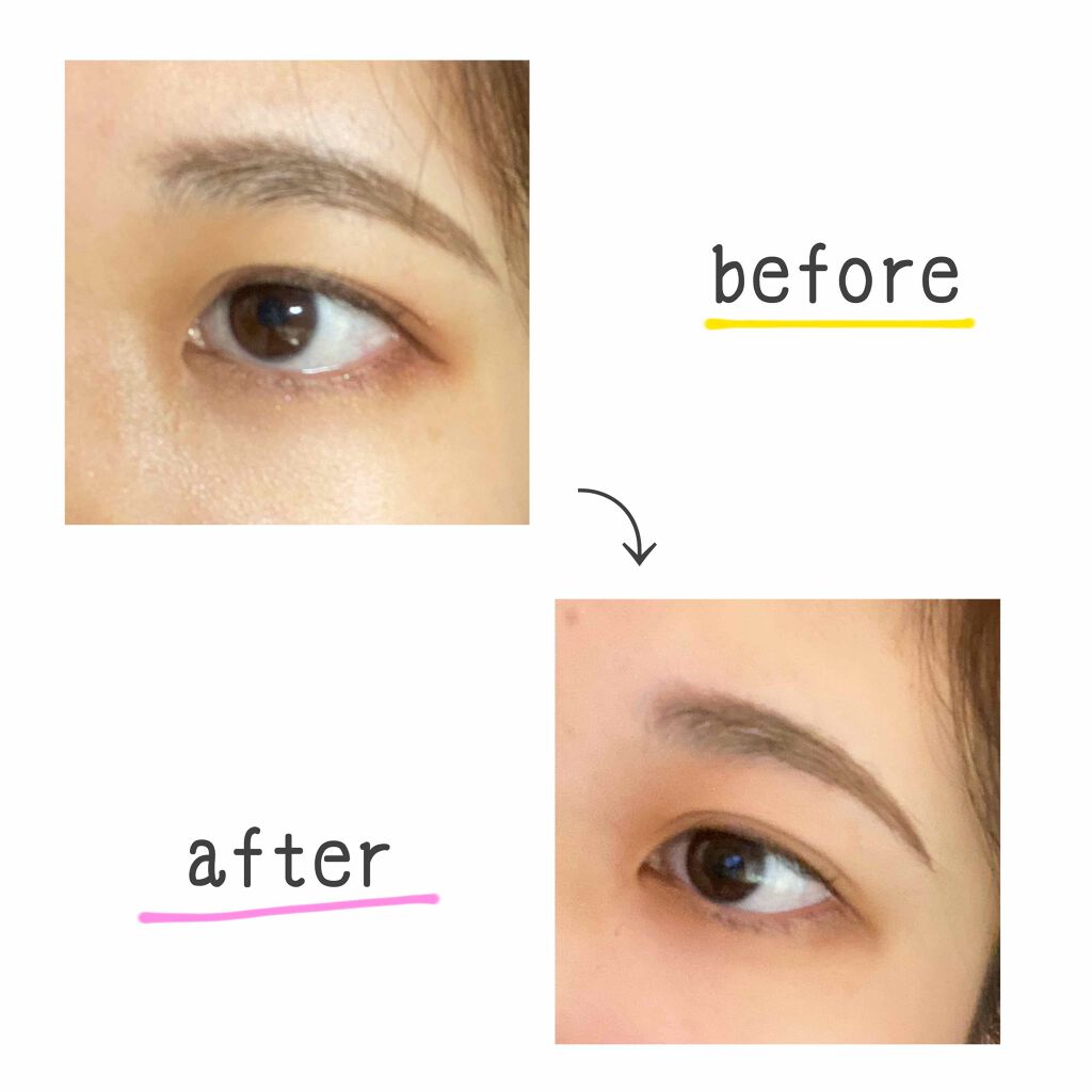 カラーリングアイブロウ/ヘビーローテーション/眉マスカラを使ったクチコミ（2枚目）