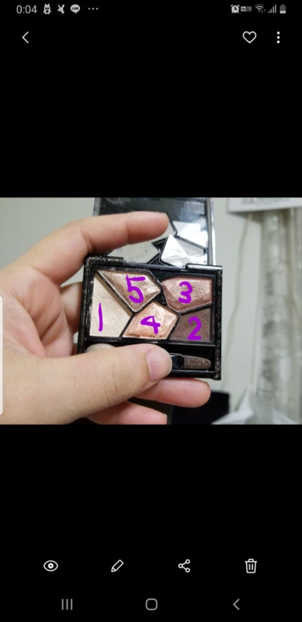 カラーシャスダイヤモンド/KATE/アイシャドウパレットを使ったクチコミ(1枚目)