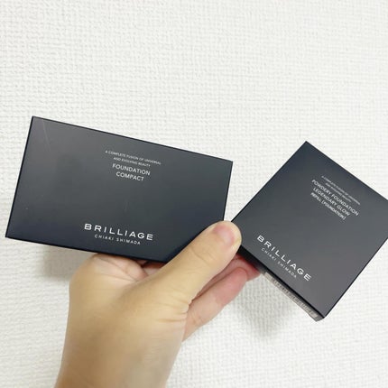 パウダリーファンデーション レジェンダリー グロウ/ブリリアージュ/パウダーファンデーションを使ったクチコミ(2枚目)