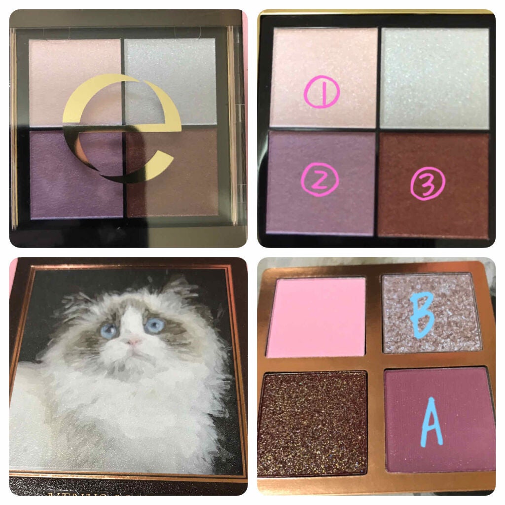 リアルクローズシャドウ/excel/アイシャドウパレットを使ったクチコミ(2枚目)