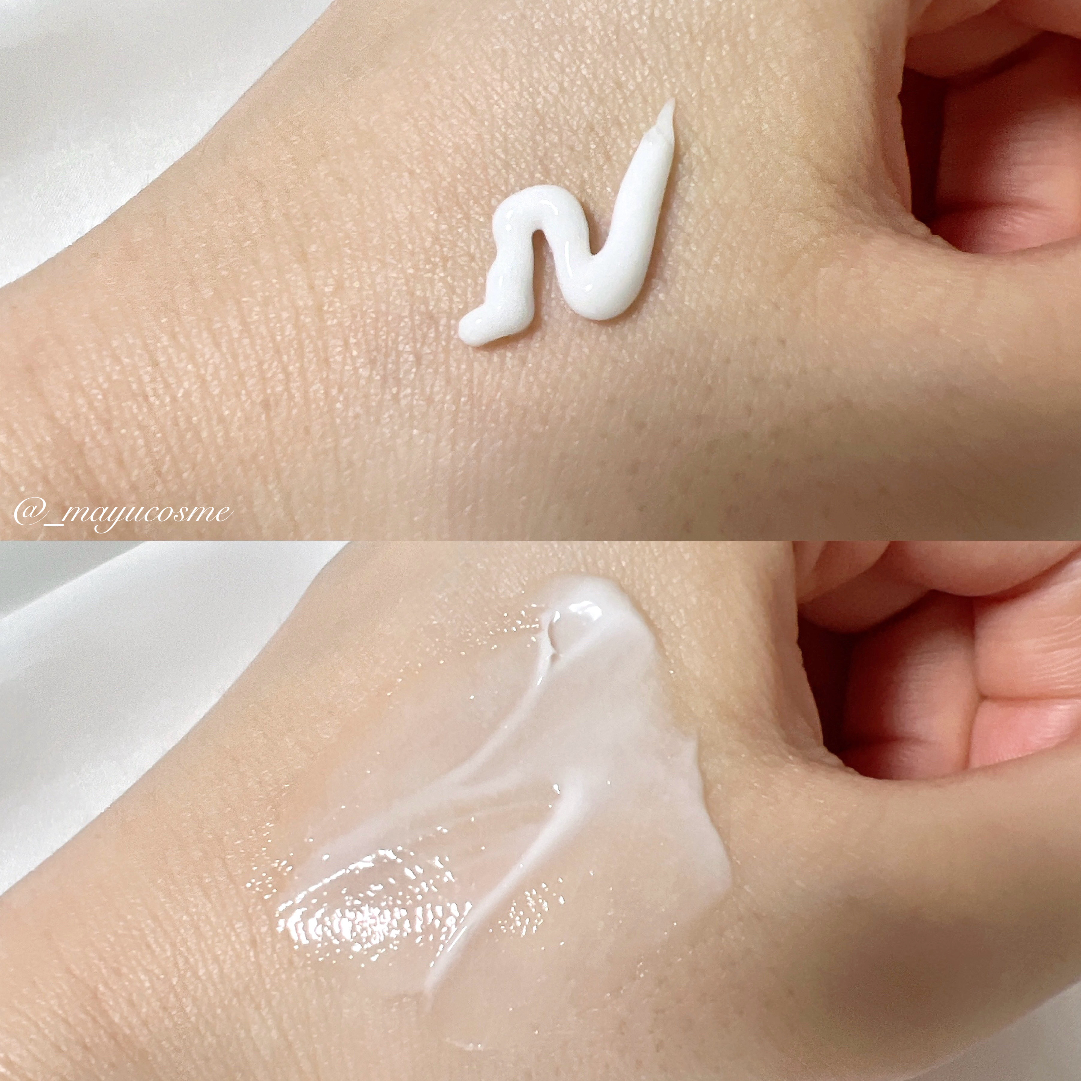 ウォータリー復活草インテンスクリーム/NUCIO/フェイスクリームを使ったクチコミ（2枚目）