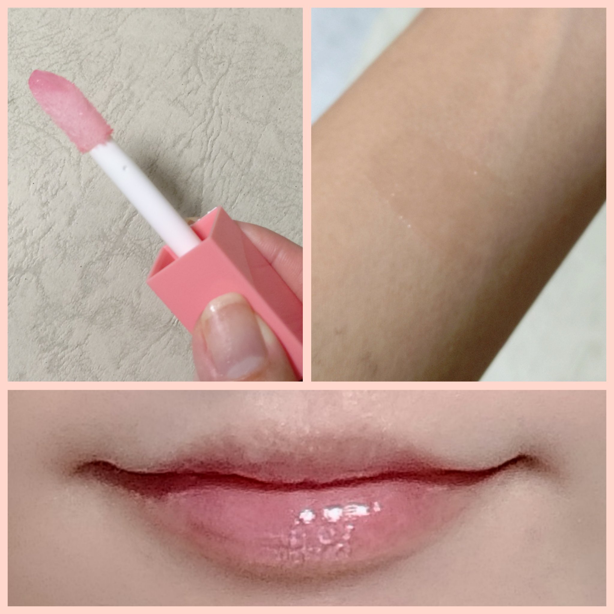 オーマイグロス リップオイル/リンメル ロンドン/リップグロスを使ったクチコミ（2枚目）