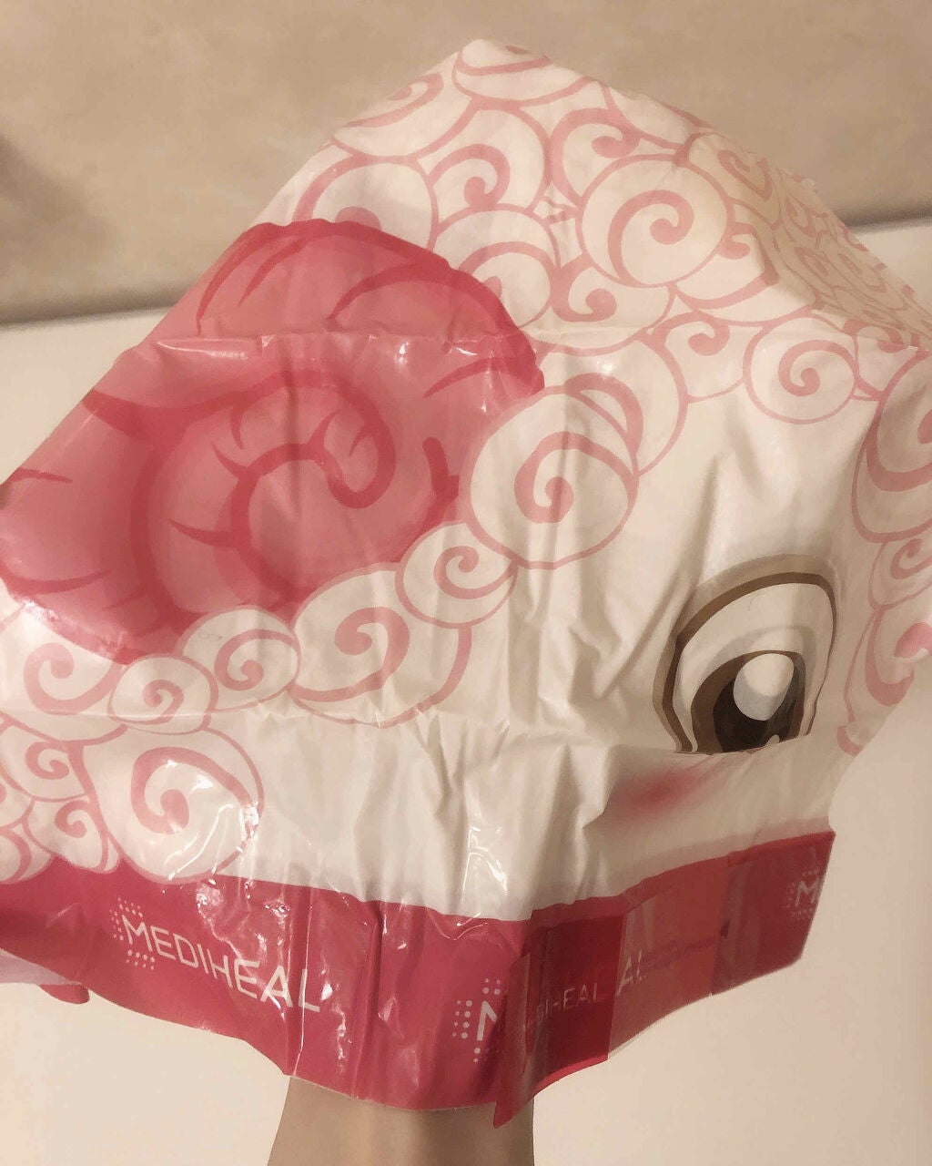 ヘア シープ スチームパック/MEDIHEAL/ヘアマスク・ヘアパックを使ったクチコミ(2枚目)