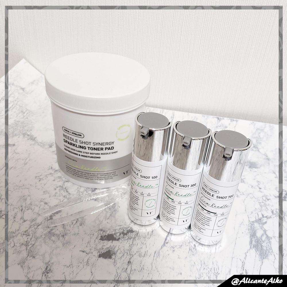 リードルショットシナジースパークリングトナーパッド/VT/トナーパッドを使ったクチコミ（1枚目）