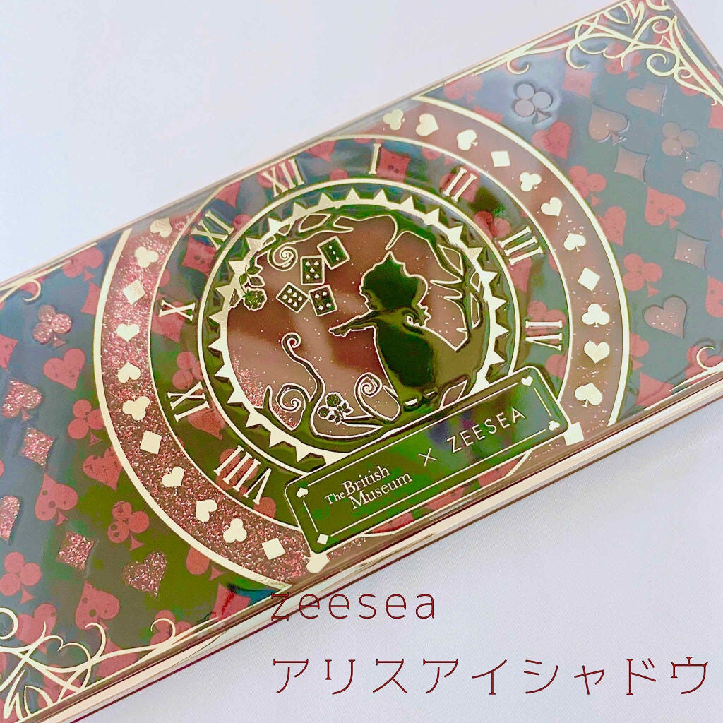 アリスドリームランドシリーズ 12色アイシャドウパレット(ZEESEA×大英博物館)/ZEESEA/アイシャドウパレットを使ったクチコミ(1枚目)